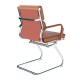 Avanti Medium Back Leather Cantilever Chair